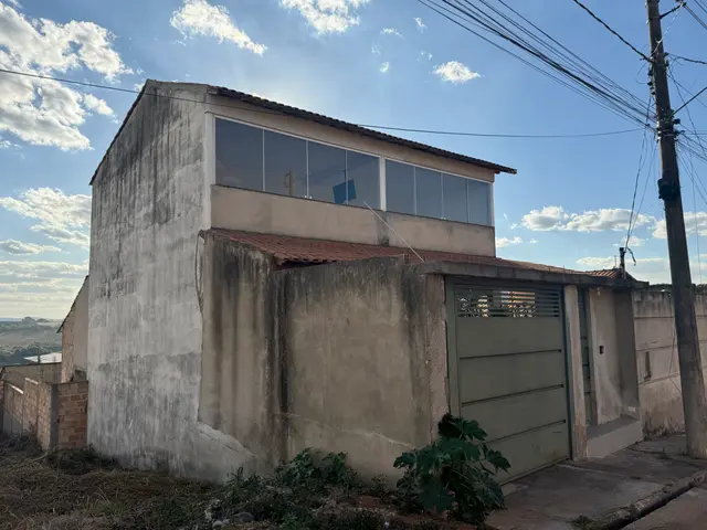 Um lote de terreno