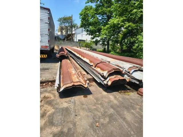 Telhas metálicas autoportantes de 14 e 18 metros
