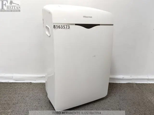 LOTE COM 01 AR-CONDICIONADO PORTÁTIL HISENSE AP-12CWBRNPS01 WI-FI 12.000BTU 1100W 127V 60HZ COM…
