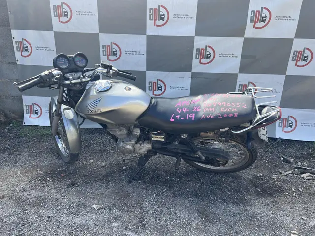 HONDA/CG 150 TITAN KS-2008/2008/GASOLINA - LQT2344/RJ / APL - TERESOPOLIS - VEÍCULO CONSERVADO