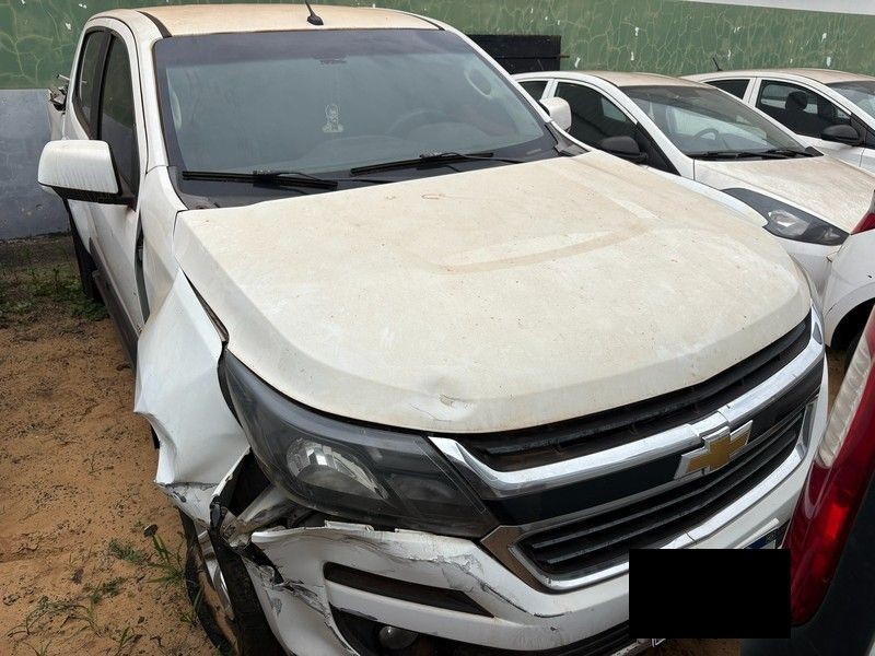 CHEVROLET S10 LT DD4A (BATIDO), ANO: 2018/2019 - BRANCA - DIESEL - (REF.: 1535) - LOC. MATÃO/SP