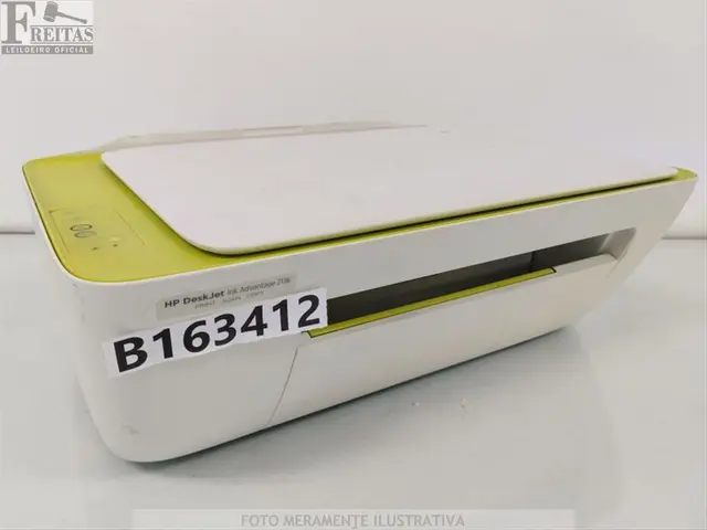 LOTE COM 01 IMPRESSORA HP DESKJET INK ADVANTAGE 2136 BIVOLT COM CARTUCHO / CABO BR88DFD32R