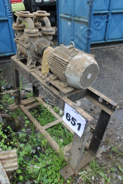 BOMBA DE VÁCUO OMEL C/ MOTOR ELÉTRICO 10 CV