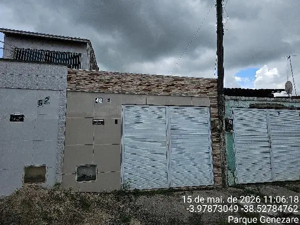 Casa - Área privativa: 70 m², Com 2 qt(s) - Localizado(a): RUA JOSE DOROTEU DE LIMA, N. 48, QD 40 LT 02 E 03 - ITAITINGA/CE - CEP: 61881359