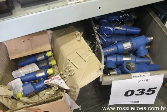 APROX. 10 VÁLVULAS DE ALÍVIO LESER, MODELO: PSV-Y2010 C, 1” NPT – 3,92 BAR E 5 VÁLVULAS DE ALÍVIO LE…