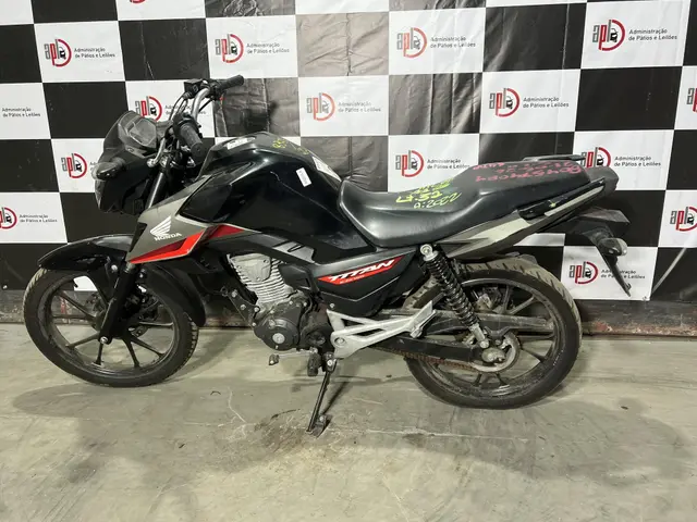 HONDA/CG 160 FAN-2022/2022/ALCO/GASOL - RJT7C03/RJ / APL - CAMPO GRANDE - VEÍCULO CONSERVADO