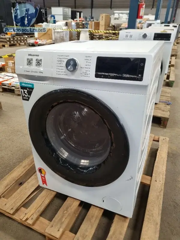 1 LAVA E SECA WASH/DRY 13/8KG HISENSE WD5Q1342BW BRANCO 220V