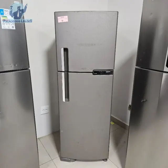 1 REFRIGERADOR BRASTEMP BRE57FK 447L INOX 110V