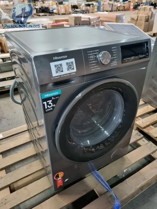 1 LAVA E SECA WASH/DRY 13/8KG HISENSE TITANIUM WD5Q1342BT2 220V