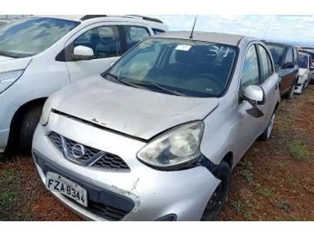 NISSAN/MARCH 10S (SUCATA VEÍCULAR), FAB/MOD: 2014/2015