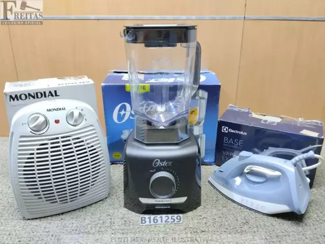 LOTE COM 01 LIQUIDIFICADOR FULL 1400W 15 VELOCIDADES OLIQ610 PRETO OSTER 110V *23049606