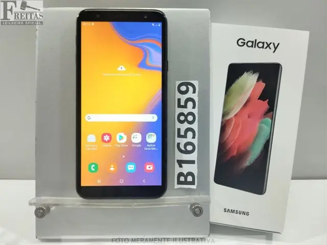 LOTE COM 01 SMARTPHONE SAMSUNG GALAXY J4 PLUS SM-J415G 32GB 2GB RAM COM BATERIA RQ8KA0R3ASB