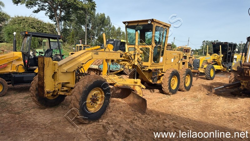 [ VÍDEO ] MOTONIVELADORA CATERPILLAR MOD. 140G - ANO 1996 - FUNCIONANDO