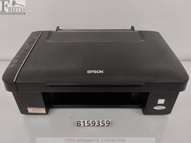 LOTE COM 01 IMPRESSORA EPSON STYLUS TX115 BIVOLT 50/60HZ COM CABO / 4- CARTUCHOS LJVZ361368