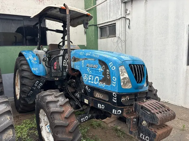 TRATOR DE PNEUS LS MTRON P80 4x4, ANO: 2017 - (REF.: 1547) - LOC. MATÃO/SP