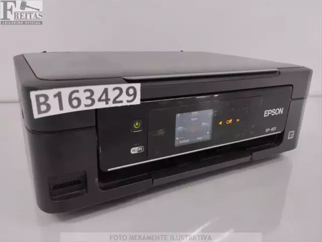 LOTE COM 01 IMPRESSORA EPSON XP401 L355 C462J BIVOLT 50/60HZ COM CABO S3ZK007878 (FALTA PARTES)