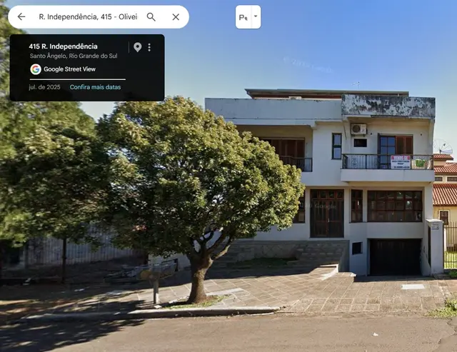 Apartamento de fundos