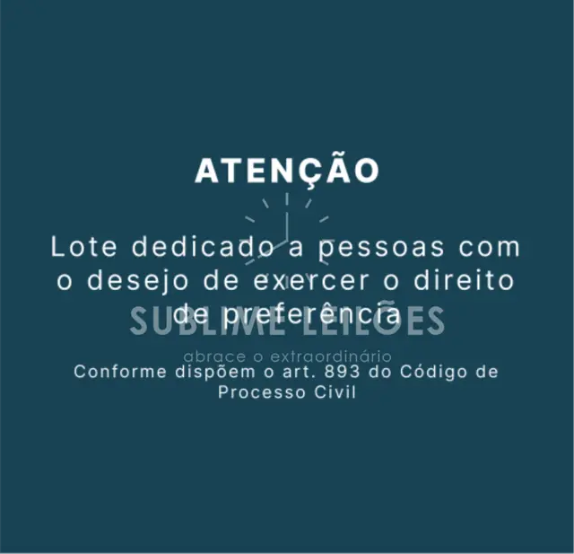 Lote principal | Exercício de preferência