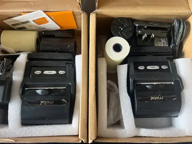 5 IMPRESSORAS TÉRMICAS, 2 DELL CLOUD CLIENT, 2 RECEPTORES DE TV DIGITAL WORLD VISION T50C HD, AUTO-RÁDIO COM CD PLAYER COUGAR E SMARTWATCH T800 ULTRA 2 LAXASFIT
