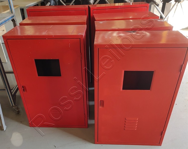 LOTE DE CAIXA DE INCÊDIO - 5 PÇS. -60x30x90