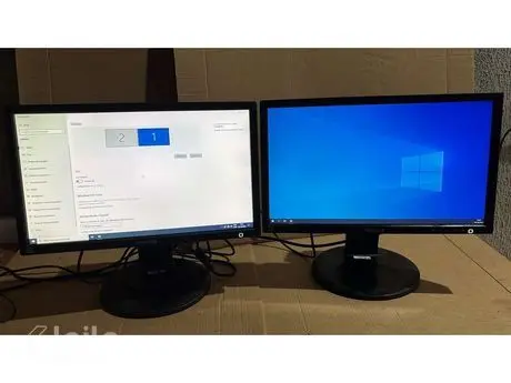 2 X MONITORES 20 POLEGADAS/SEM CABOS