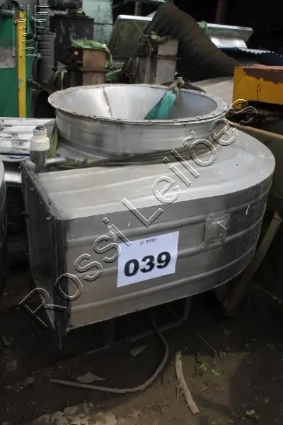 LAVADORA INDUSTRIAL EM INOX C/ MOTOR WEG 7,5 CV 8 PÓLOS