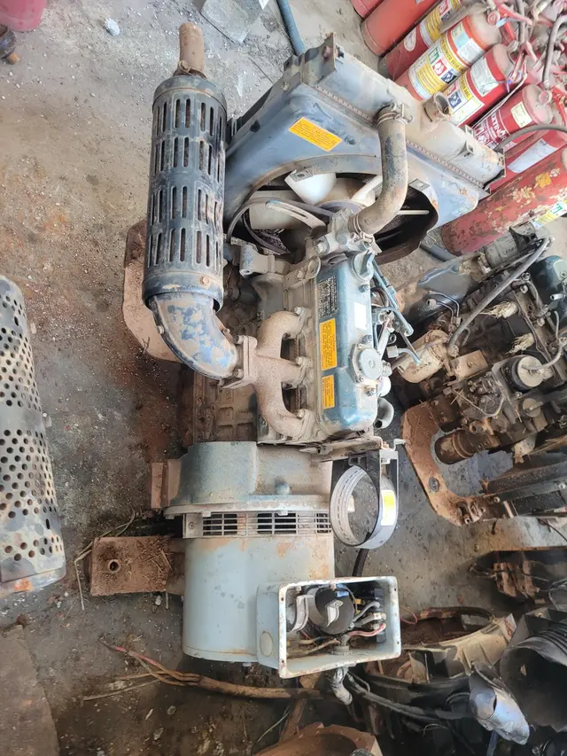 MOTOR ESTACIONARIO KUBOTA 12,6 KW 1800RPM B1105BGET01 - NO ESTADO QUE SE ENCONTRA