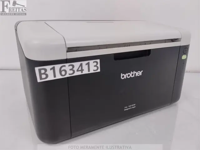 LOTE COM 01 IMPRESSORA BROTHER HL-1212W 110/120V 50/60HZ COM TONER / CABO U63982G1N142160