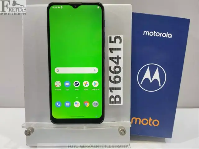 LOTE COM 01 SMARTPHONE MOTOROLA MOTO G9 PLAY XT2083-1 64GB 4GB RAM COM BATERIA 71983010