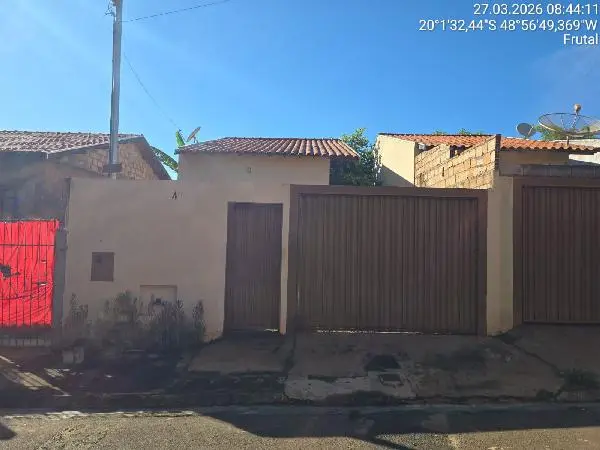 Casa - Área privativa: 54,45 m², Com 2 qt(s) - Localizado(a): RUA JOSE BALDO, N. 40, LT 03B QD 65B - FRUTAL/MG - CEP: 38200292