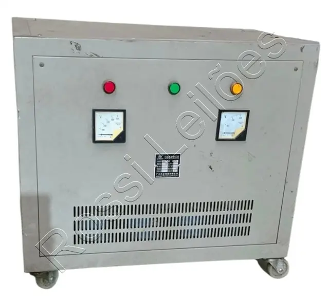 01 PÇ. TRANSFORMADOR TRIFÁSICO MARCA YUE TIAN ZHENG - MOD-SBK / FREQ.: 50Hz / tensão de entrada 380V