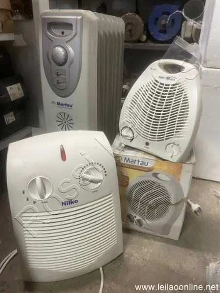 4un. aquecedores 110 v