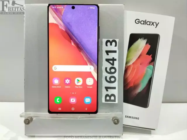LOTE COM 01 SMARTPHONE SAMSUNG GALAXY NOTE20 5G SM-N981B 256GB 8GB RAM COM BATERIA RQCNA00BMDR