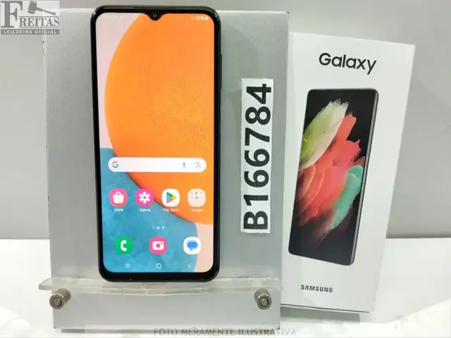 LOTE COM 01 SMARTPHONE SAMSUNG GALAXY A23 5G SM-A236M/DSN 128GB 4GB RAM COM BATERIA RQCW10461NJ