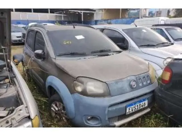 FIAT/UNO WAY 1.4 (SUCATA VEÍCULAR), FAB/MOD: 2011/2012
