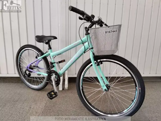 LOTE COM 01 BICICLETA HOUSTON WINDY VERDE