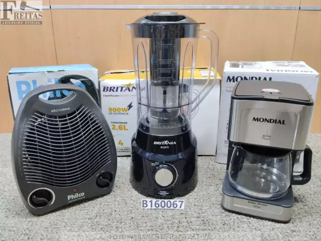 LOTE COM 01 AQUECEDOR PHILCO 2 EM 1 PAQ1100 3 NÍVEIS DE TEMPERATURA COR PRETO 110V 4031340707X80BA