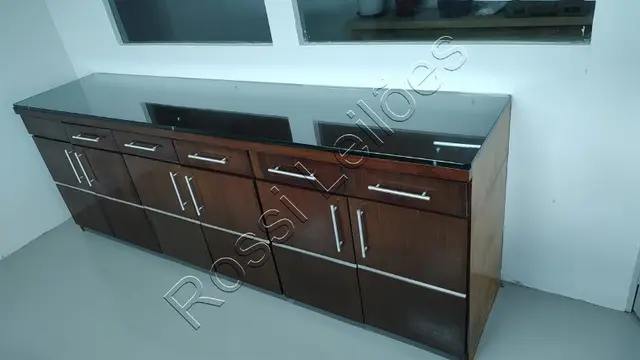 03 PÇS ARMÁRIO APARADOR