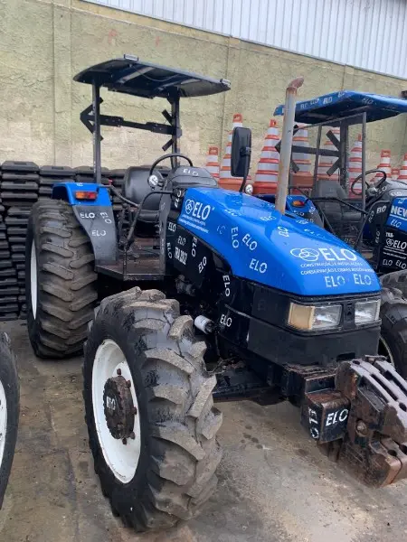 TRATOR DE PNEUS NEW HOLLAND 75 4x4, ANO: 2012 - (REF: 1549/TRA2012) - LOC. MATÃO/SP