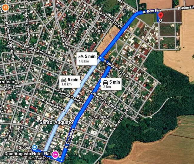 Terreno com 513,60m² Bairro Glória