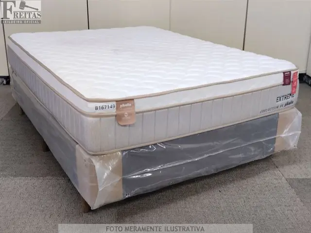 LOTE COM CAMA BOX CASAL