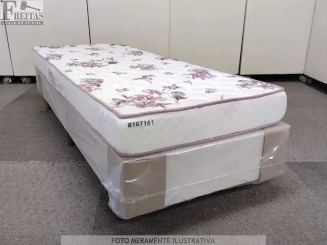 LOTE COM CAMA BOX SOLTEIRO