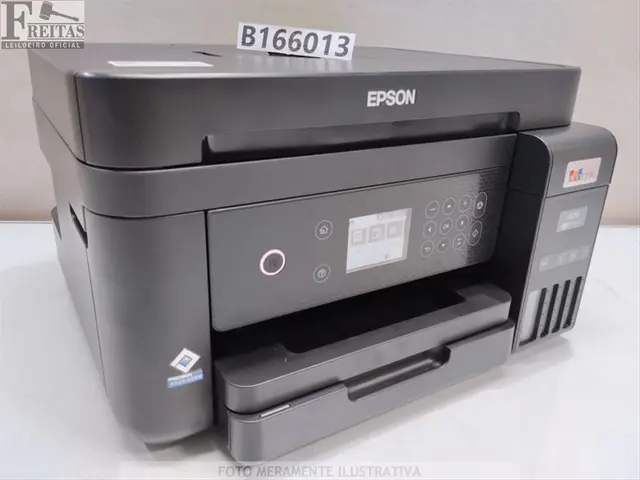 LOTE COM 01 IMPRESSORA EPSON ECOTANK L6270 C631B TANQUE DE TINTA BIVOLT 50/60HZ ACOMPANHA CABOS…