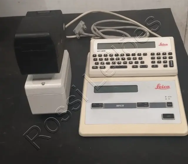 LEICA CAMERA MICROSCÓPICA MPS28 MPS32 MPS DATA