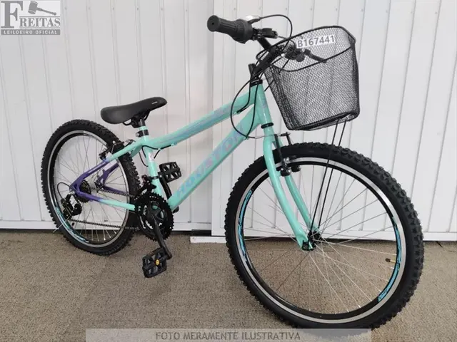 LOTE COM 01 BICICLETA HOUSTON WINDY VERDE