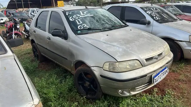 FIAT PALIO ELX - 2001/2002 (CINZA)