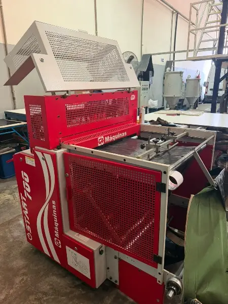 MÁQUINA DE CORTE E SOLDA MARCA G4S START 700 BOBINA - MAIS INFOS. NAS ESPECIFICAÇÕES