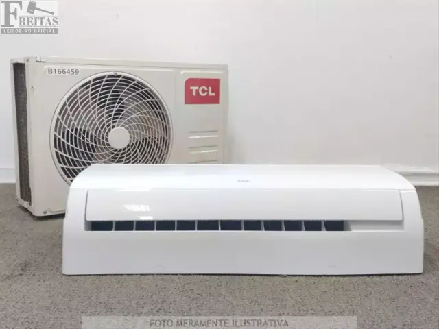 LOTE COM 01 AR CONDICIONADO SPLIT TCL FRIO 12.000 BTUS (EVAPORADORA/CONDENSADORA TAC-12CSA1 220V…
