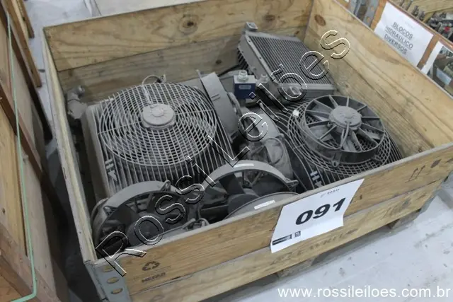 03 TROCADORES DE CALOR E 07 VENTOINHAS