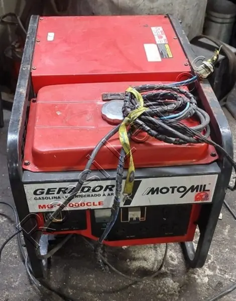 GERADOR A GASOLINA MOTOMIL MOD. MG 11000CLE - NO ESTADO